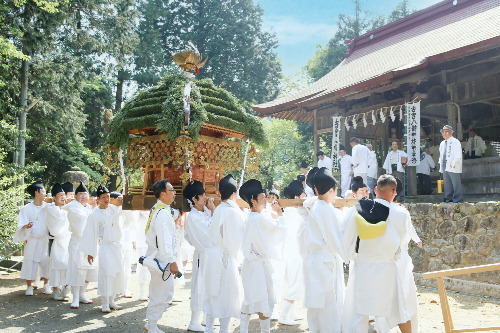 古宮⼋幡神社 神幸祭